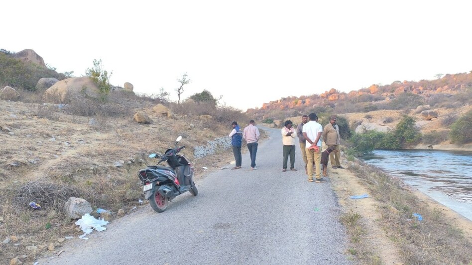 A joint search operation led by fire officials and the police’s dog squad is underway to locate him. A joint search operation led by fire officials and the police’s dog squad is underway to locate him.