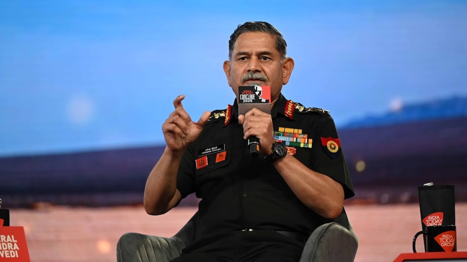 General Upendra Dwivedi, Chief of the Indian Army Staff, India Today Conclave 2025 General Upendra Dwivedi, Chief of the Indian Army Staff, India Today Conclave 2025