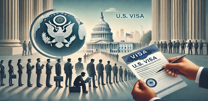 The US government employs various mechanisms to track visa holders The US government employs various mechanisms to track visa holders
