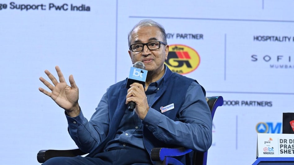 Dr Devi Prasad Shetty, Chairman, Narayana Health at Business Today MindRush 2025. Dr Devi Prasad Shetty, Chairman, Narayana Health at Business Today MindRush 2025.