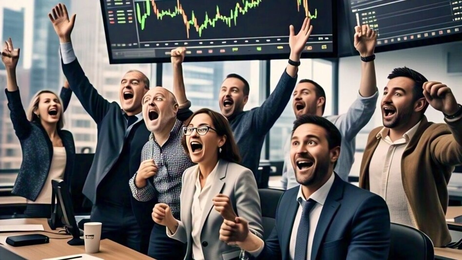 Dow Jones climbed 597.97 points, or 1.42 per cent, to close at 42,583.32. S&P500 index advanced 100.01 points or 1.76 per cent at 5,767.57. Dow Jones climbed 597.97 points, or 1.42 per cent, to close at 42,583.32. S&P500 index advanced 100.01 points or 1.76 per cent at 5,767.57.