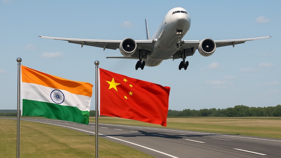 Direct flights between India and China were suspended in early 2020 Direct flights between India and China were suspended in early 2020