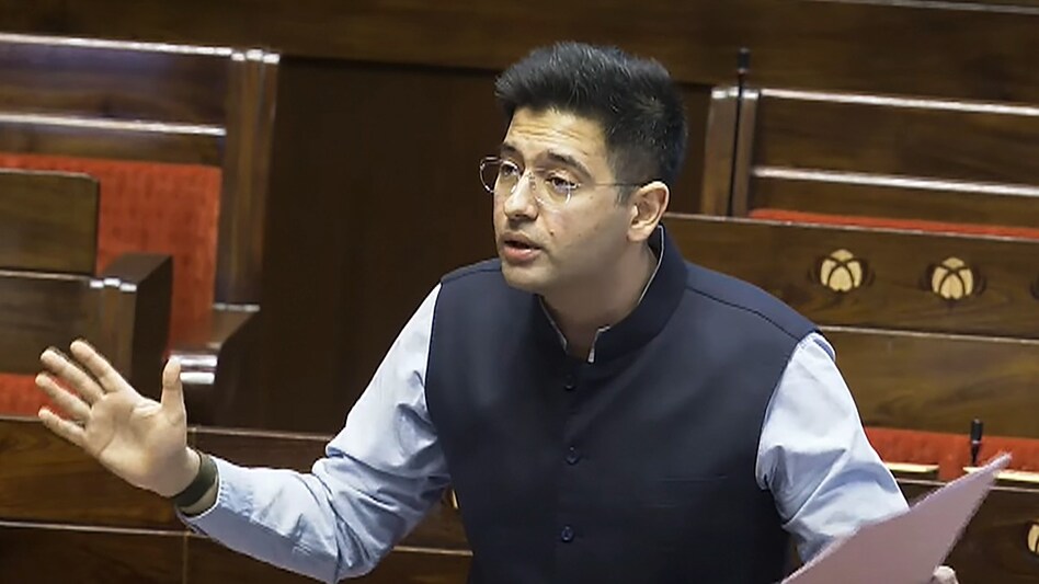 Raghav Chadha calls out banks for hidden charges and fees Raghav Chadha calls out banks for hidden charges and fees