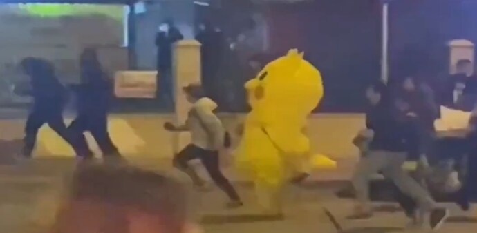 Pikachu joins mass protests against Erdogan Pikachu joins mass protests against Erdogan