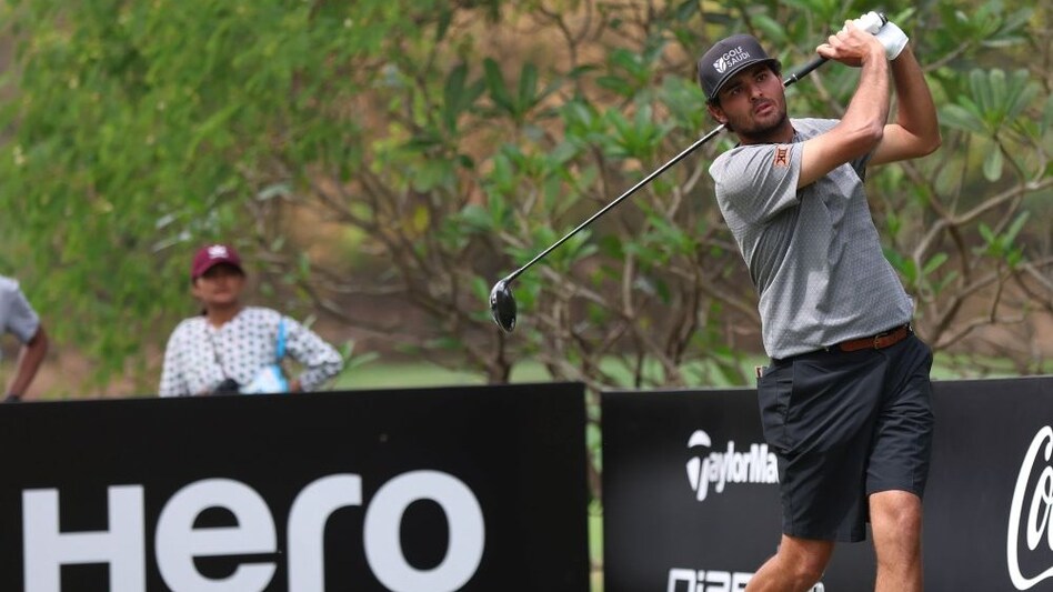 Eugenio Chacarra of Spain on his way into the day three lead of the Hero Indian Open at the DLF Golf and Country Club in Gurgaon. (Image courtesy: Getty Images) Eugenio Chacarra of Spain on his way into the day three lead of the Hero Indian Open at the DLF Golf and Country Club in Gurgaon. (Image courtesy: Getty Images)