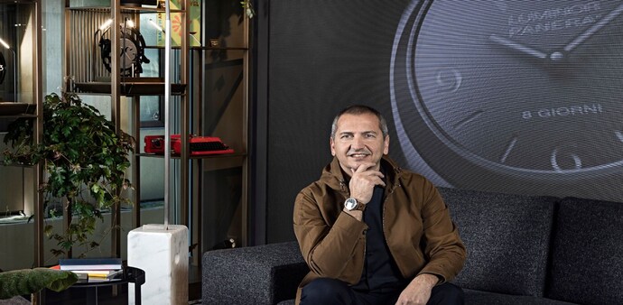 Panerai CMO Alessandro Ficarelli Panerai CMO Alessandro Ficarelli