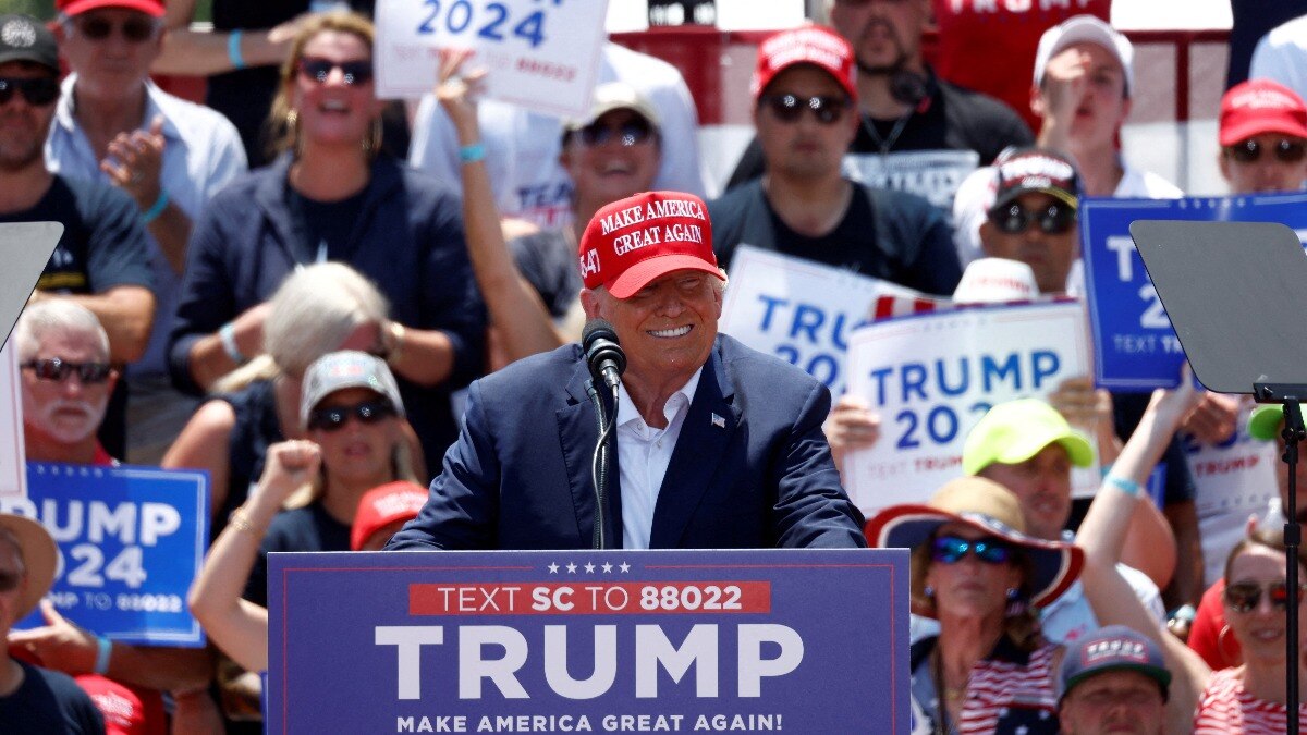 While Trump has defended the tariffs as a way to boost domestic production and reduce reliance on imports, opponents contend that they will ultimately lead to higher costs for middle-class families While Trump has defended the tariffs as a way to boost domestic production and reduce reliance on imports, opponents contend that they will ultimately lead to higher costs for middle-class families