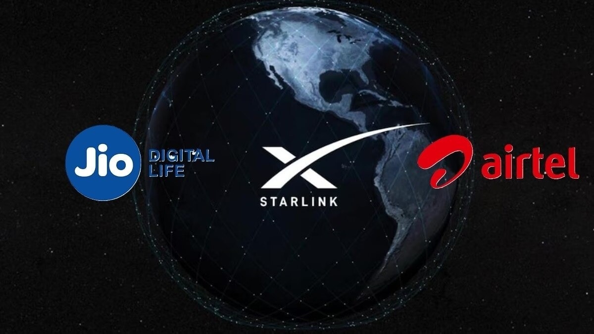Reliance Jio and Bharti Airtel have partnered with SpaceX to offer Starlink’s satellite internet services in India. Reliance Jio and Bharti Airtel have partnered with SpaceX to offer Starlink’s satellite internet services in India.