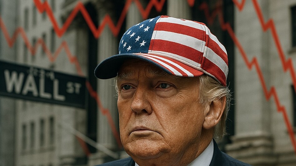 The tariffs have caused sharp declines in financial markets across the globe. The tariffs have caused sharp declines in financial markets across the globe.