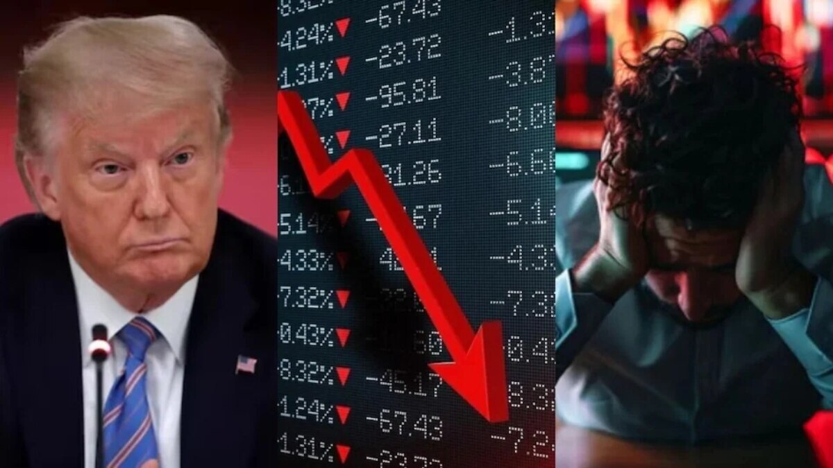 Sensex and Nifty, which saw a limited impact of the tariff announcements on Thursday, followed their US peers on Friday and closed deep in the red. Sensex and Nifty, which saw a limited impact of the tariff announcements on Thursday, followed their US peers on Friday and closed deep in the red.