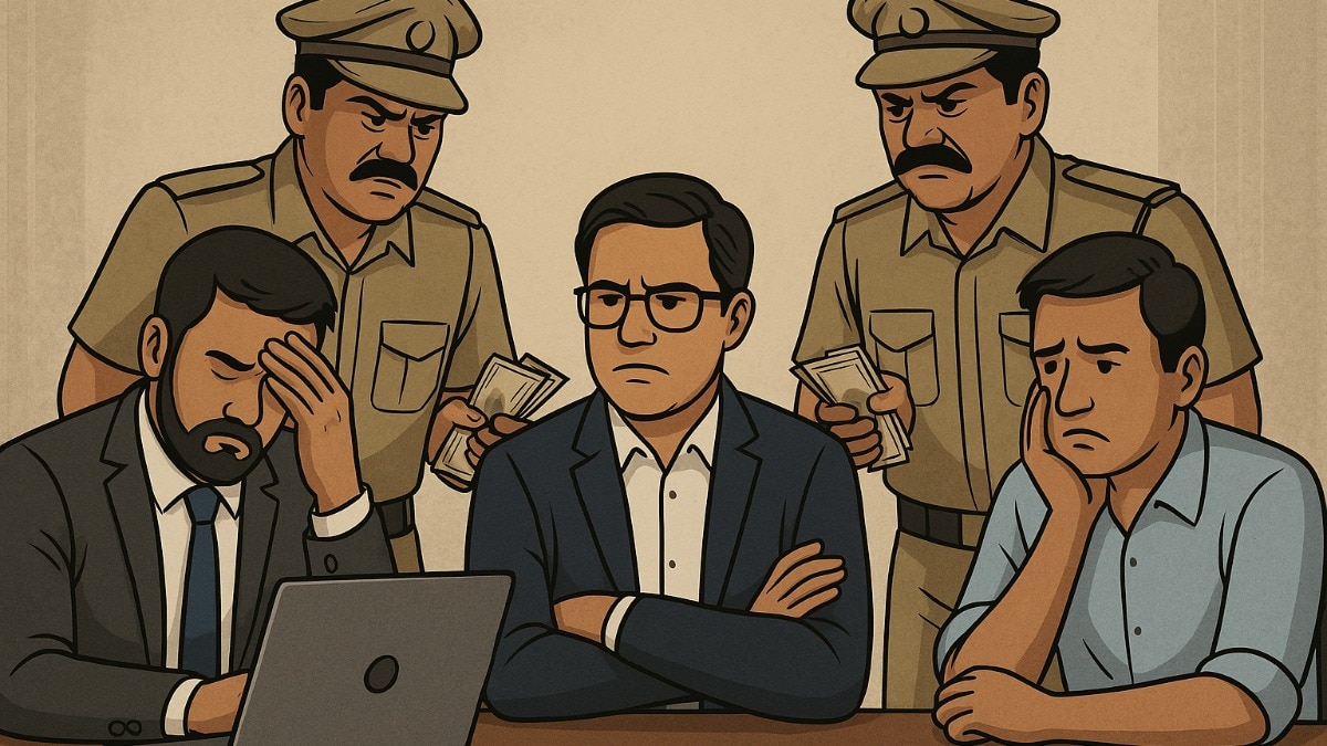 Startup founder’s friend alleges ₹30K monthly bribe in Bengaluru Startup founder’s friend alleges ₹30K monthly bribe in Bengaluru