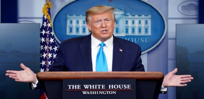 Financial markets have grown used to wild swings, with investors trying to decode the economic impact of Trump’s trade war. Financial markets have grown used to wild swings, with investors trying to decode the economic impact of Trump’s trade war.