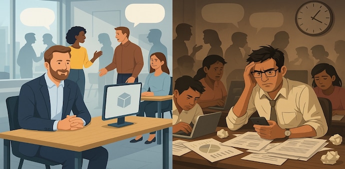 From long hours to unclear products: Redditor lists stark contrast between American and Indian founders From long hours to unclear products: Redditor lists stark contrast between American and Indian founders