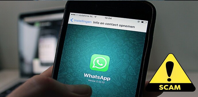WhatsApp image scam WhatsApp image scam