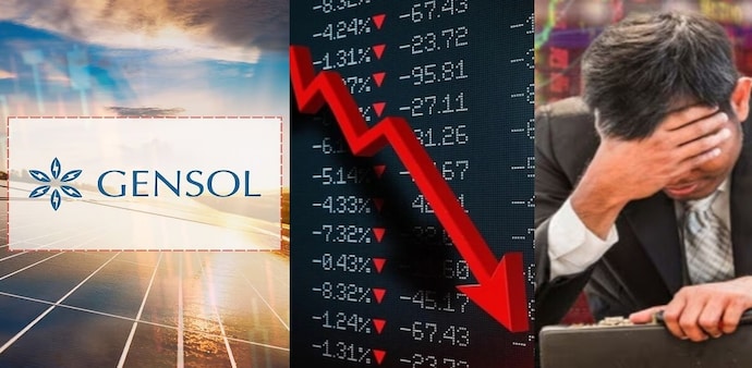 Gensol Engineering share price: The stock slumped 5 per cent to hit a new one-year low of Rs 123.65. Gensol Engineering share price: The stock slumped 5 per cent to hit a new one-year low of Rs 123.65.