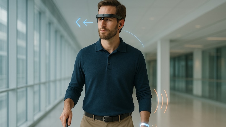 Chinese scientists develop AI-powered wearable to assist visually challenged people Chinese scientists develop AI-powered wearable to assist visually challenged people