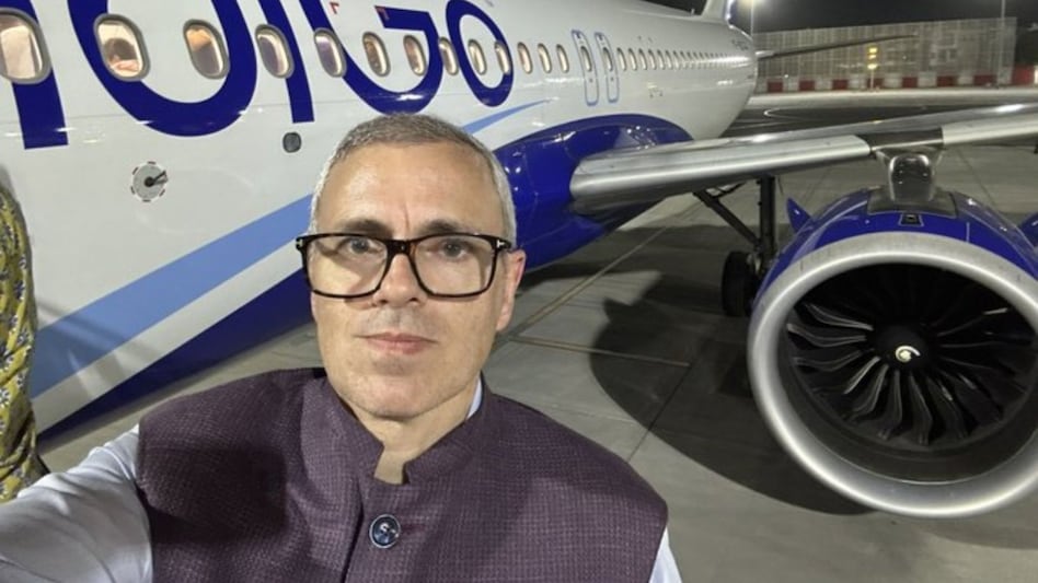 Omar Abdullah slams Delhi Airport after flight diversion Omar Abdullah slams Delhi Airport after flight diversion