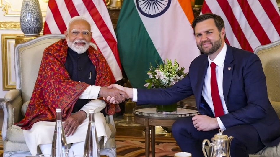 Trade, tariffs on table as Modi meets J D Vance in Delhi on Monday Trade, tariffs on table as Modi meets J D Vance in Delhi on Monday