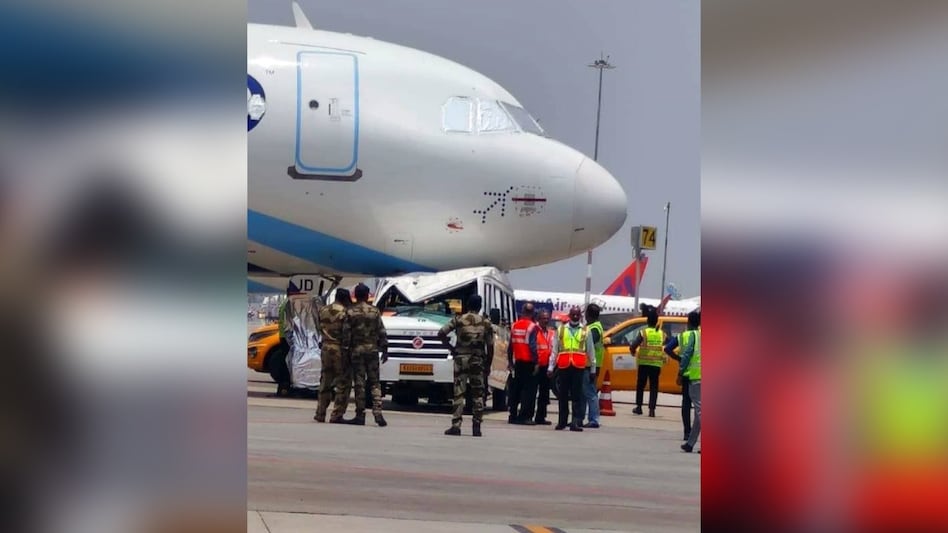 A probe is underway to determine the cause behind the accident, said the airlines A probe is underway to determine the cause behind the accident, said the airlines