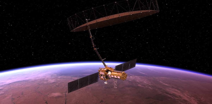 Weighing 2.8 tonnes, the satellite will scan nearly the entire globe every 12 days, delivering high-resolution data crucial for monitoring earthquakes, glaciers, land use and climate change. Weighing 2.8 tonnes, the satellite will scan nearly the entire globe every 12 days, delivering high-resolution data crucial for monitoring earthquakes, glaciers, land use and climate change.