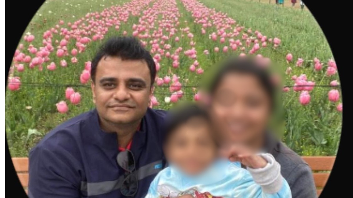Bhushan was shot in the head in front of his wife Dr Sujatha and their 3-year-old son. Bhushan was shot in the head in front of his wife Dr Sujatha and their 3-year-old son.