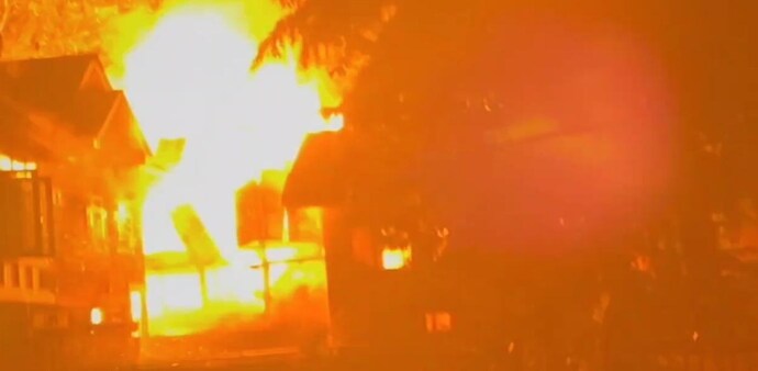 In retaliation for Pahalgam massacre, terrorist's house razed to ground with explosives In retaliation for Pahalgam massacre, terrorist's house razed to ground with explosives