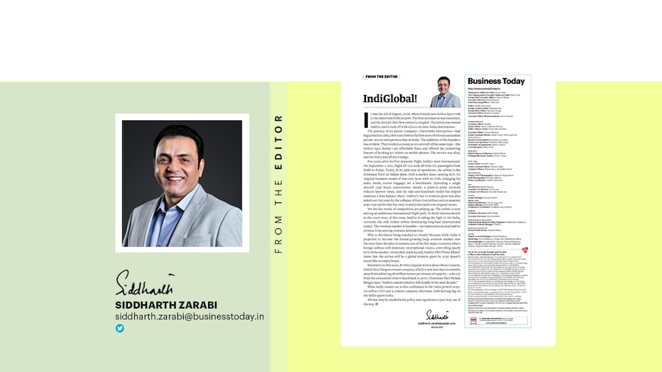 IndiGlobal! IndiGo’s dream to become a global aviation giant may not be an empty boast IndiGlobal! IndiGo’s dream to become a global aviation giant may not be an empty boast