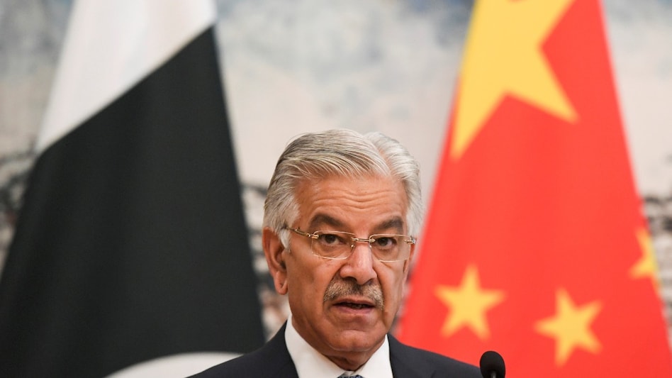 Pakistan's defence minister Khawaja Asif Pakistan's defence minister Khawaja Asif