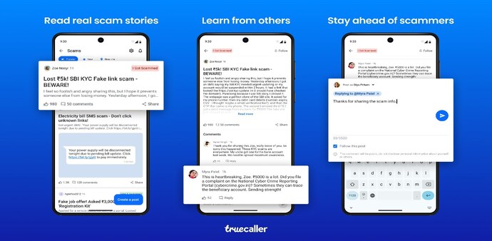Truecaller announces 'Scamfeed' for Indian users Truecaller announces 'Scamfeed' for Indian users