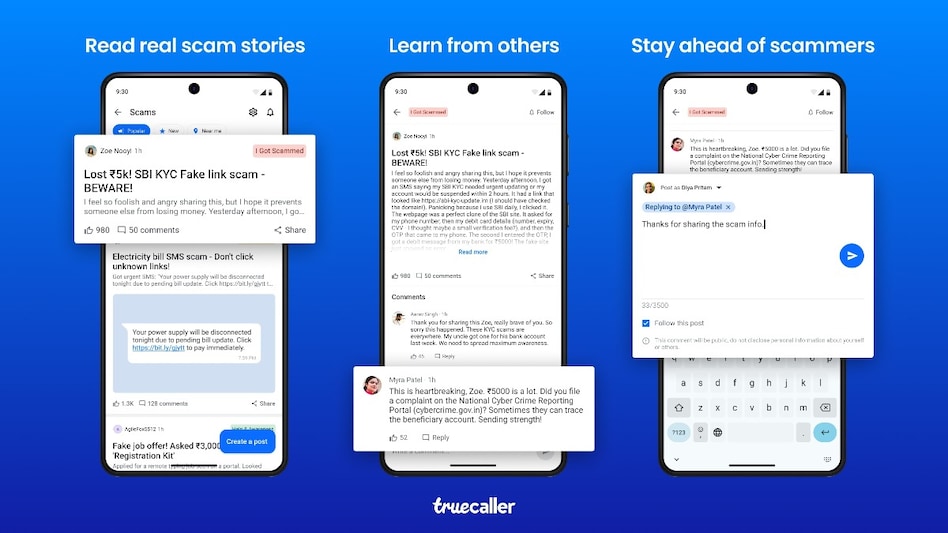 Truecaller announces 'Scamfeed' for Indian users Truecaller announces 'Scamfeed' for Indian users