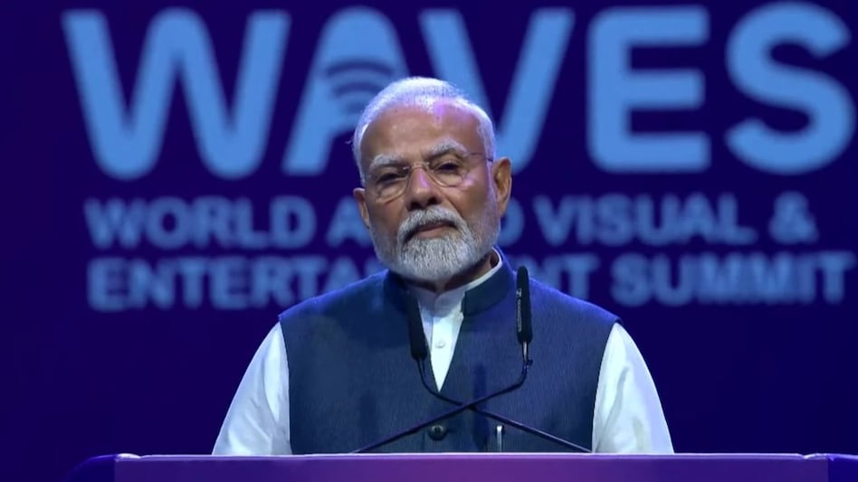 PM Modi at Waves Summit PM Modi at Waves Summit