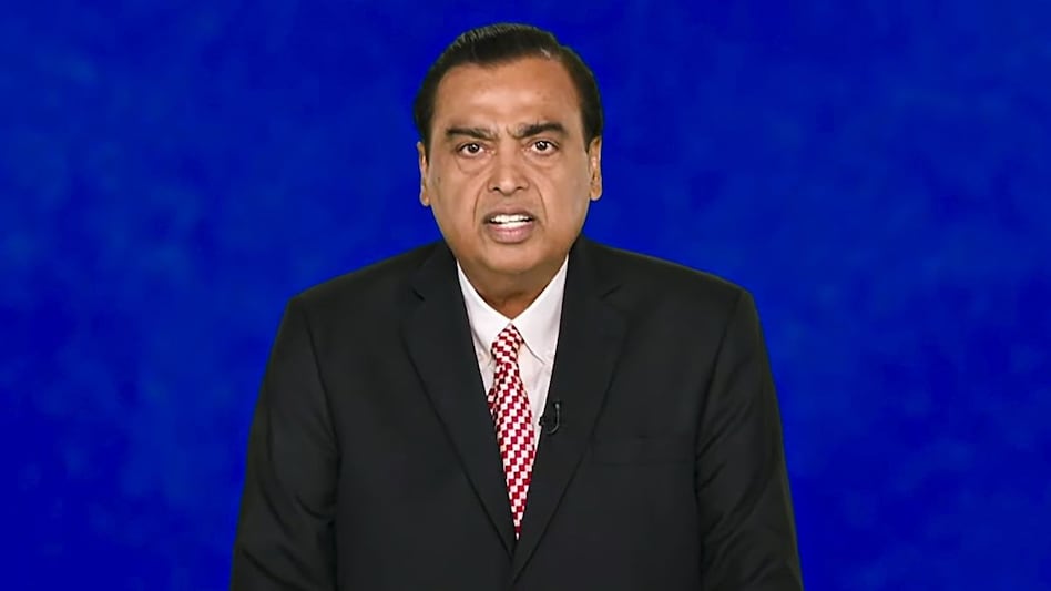 Addressing the summit, Ambani credited Prime Minister Narendra Modi’s leadership for India’s emergence as a digital-first nation. Addressing the summit, Ambani credited Prime Minister Narendra Modi’s leadership for India’s emergence as a digital-first nation.