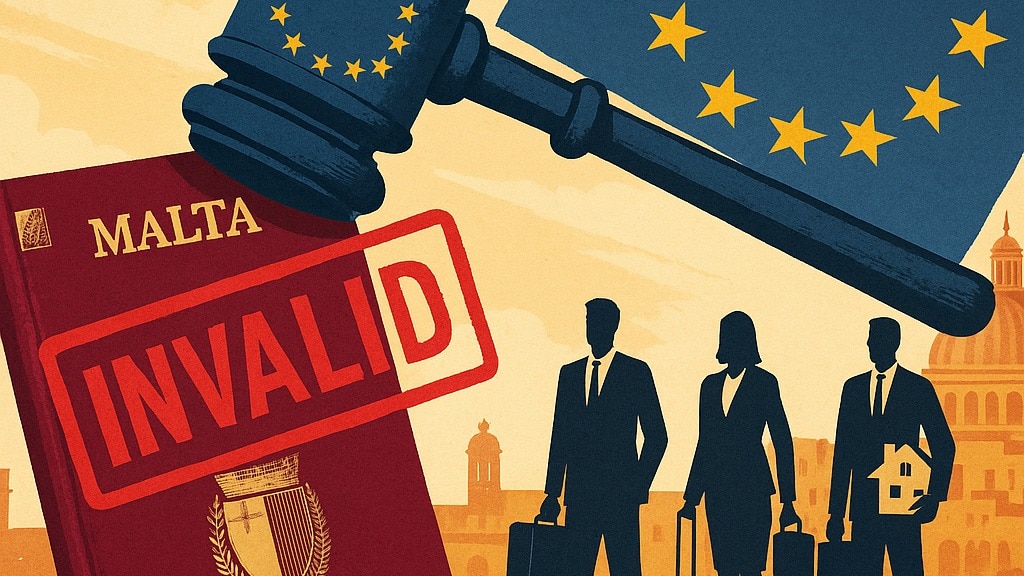 No more golden passports: EU bans Malta’s investor nationality scheme in landmark ruling