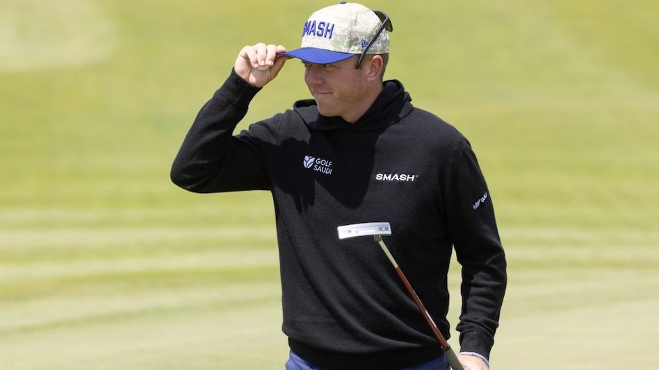 Day one co-leader Talor Gooch of Smash GC in action at the Jack Nicklaus Golf Club Korea in Incheon on May 2. (Image courtesy: LIV Golf) Day one co-leader Talor Gooch of Smash GC in action at the Jack Nicklaus Golf Club Korea in Incheon on May 2. (Image courtesy: LIV Golf)