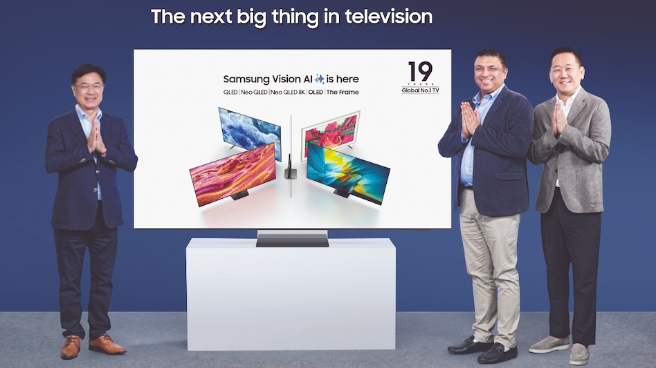 Samsung launches new Vision TV lineup in India Samsung launches new Vision TV lineup in India