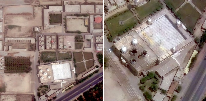 The images confirm direct hits, with Indian missiles piercing through the dome of Subham Allah mosque in Bahawalpur. The images confirm direct hits, with Indian missiles piercing through the dome of Subham Allah mosque in Bahawalpur.