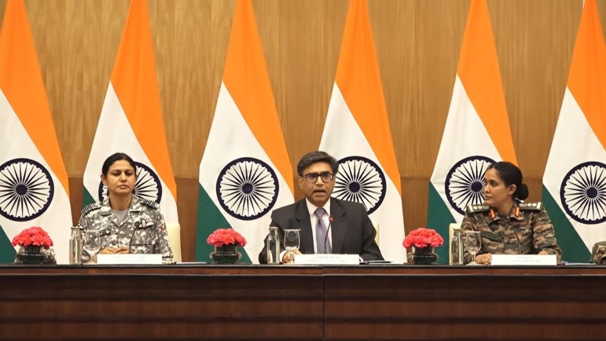 Operation Sindoor briefing: MEA, MoD update nation on India-Pakistan border tensions Operation Sindoor briefing: MEA, MoD update nation on India-Pakistan border tensions