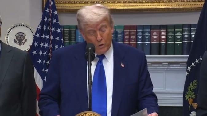 Trump said, "We (Trump's administration) stopped a nuclear conflict, millions would have been killed". Trump said, "We (Trump's administration) stopped a nuclear conflict, millions would have been killed".