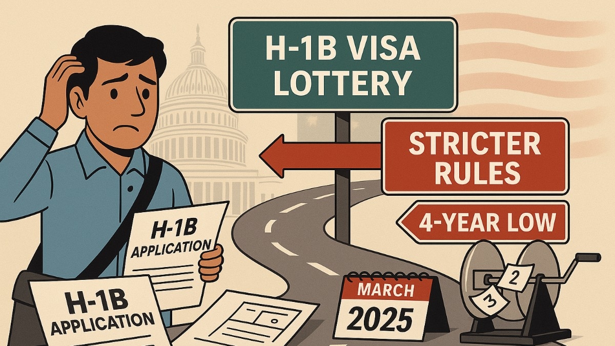 The decline comes in the second year of USCIS's revised lottery system, which gives each individual equal odds of selection The decline comes in the second year of USCIS's revised lottery system, which gives each individual equal odds of selection