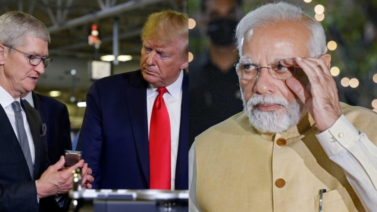 CA Nitin Kaushik said in a post that India only has gains to book in the whole Tim Cook-Donald Trump saga. CA Nitin Kaushik said in a post that India only has gains to book in the whole Tim Cook-Donald Trump saga.