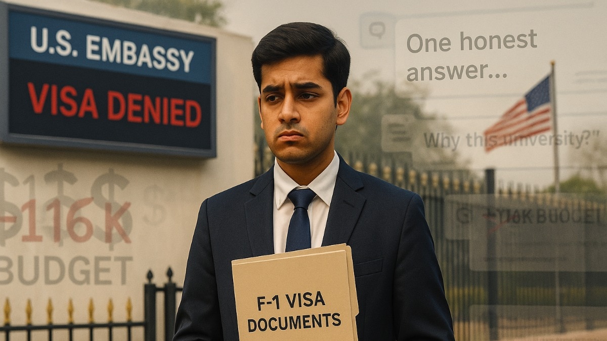 US visa denied despite $116k budget; Reddit says one honest answer cost Delhi student US visa denied despite $116k budget; Reddit says one honest answer cost Delhi student