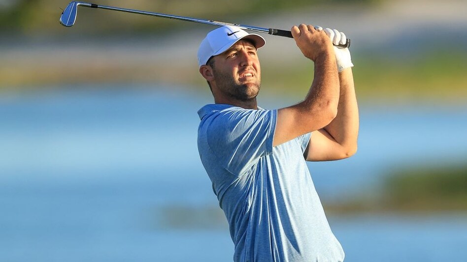 File photo of world number one Scottie Scheffler who has quietly moved into contention for PGA Championship honours at Quail Hollow after the first two rounds. (Image courtesy: PGA Tour) File photo of world number one Scottie Scheffler who has quietly moved into contention for PGA Championship honours at Quail Hollow after the first two rounds. (Image courtesy: PGA Tour)