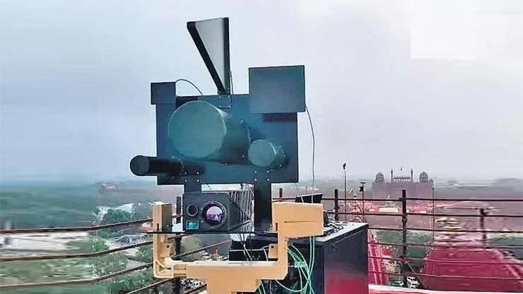 The D4 system — short for Detect, Deter, and Destroy — has been developed by DRDO and manufactured by BEL The D4 system — short for Detect, Deter, and Destroy — has been developed by DRDO and manufactured by BEL