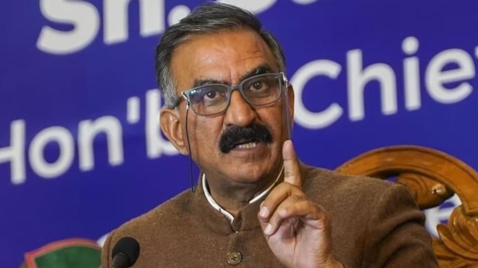Himachal Pradesh Chief Minister Sukhvinder Singh Sukhu Himachal Pradesh Chief Minister Sukhvinder Singh Sukhu