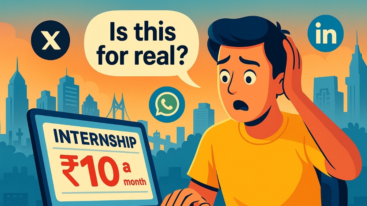 Viral Rs 10 internship listing was a botched Naukri.com post, company clarifies Viral Rs 10 internship listing was a botched Naukri.com post, company clarifies
