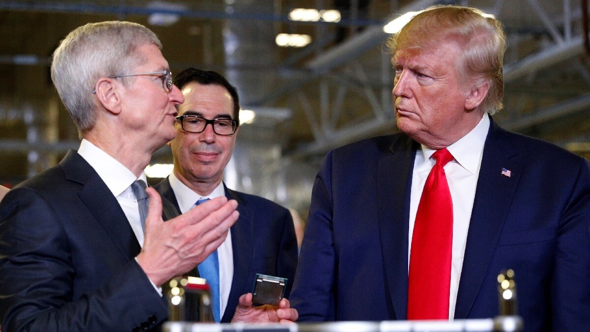 During his visit to the Middle East, Trump said he wants Apple to make iPhones in US, not India. During his visit to the Middle East, Trump said he wants Apple to make iPhones in US, not India.