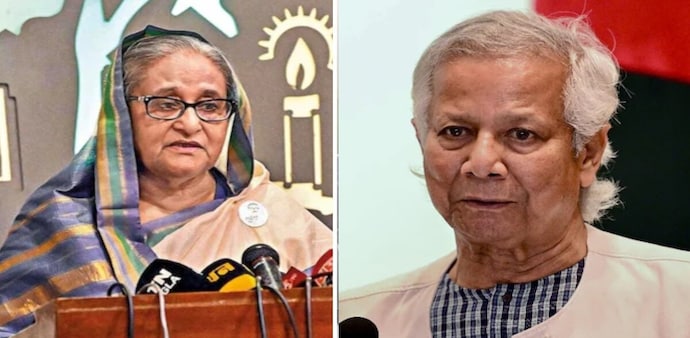 Hasina vs Yunus escalates: "He seized power with militants, now selling the country to America" Hasina vs Yunus escalates: "He seized power with militants, now selling the country to America"