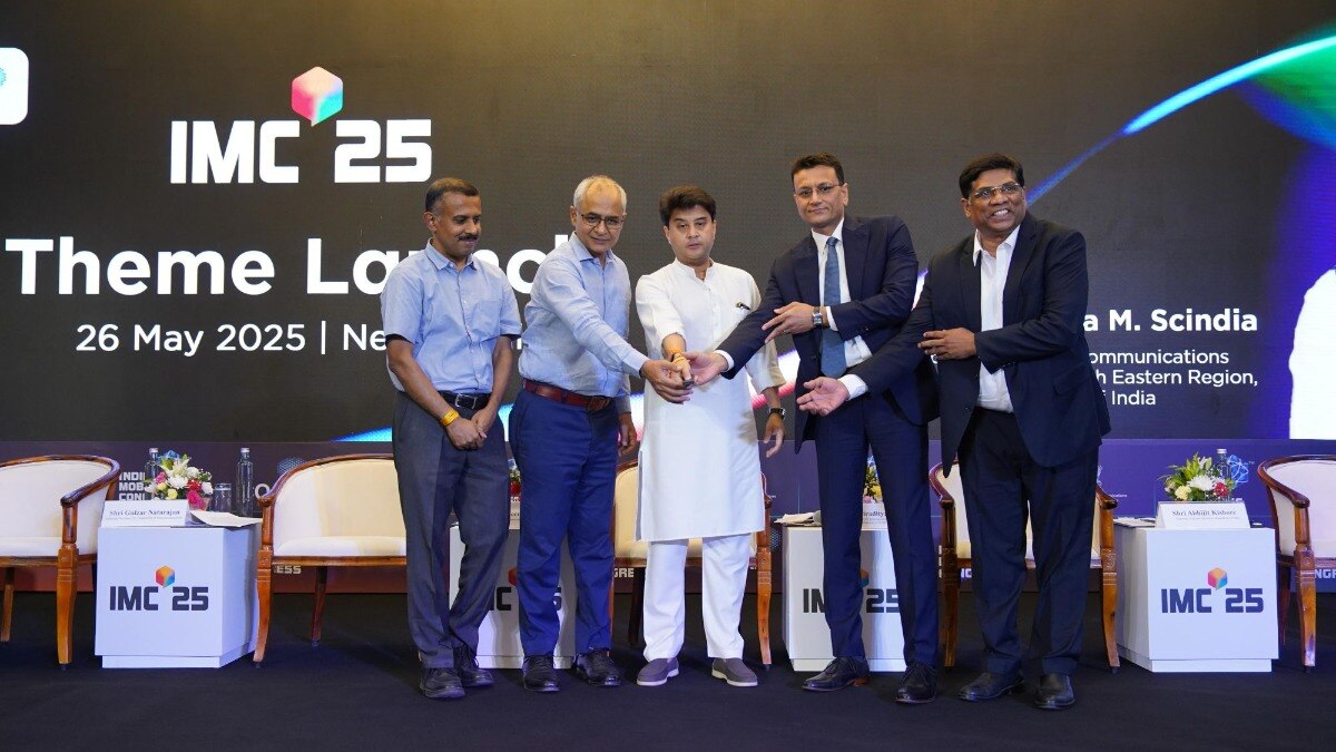 Jyotiraditya Scindia unveils ‘Innovate to Transform’ as theme for India Mobile Congress 2025