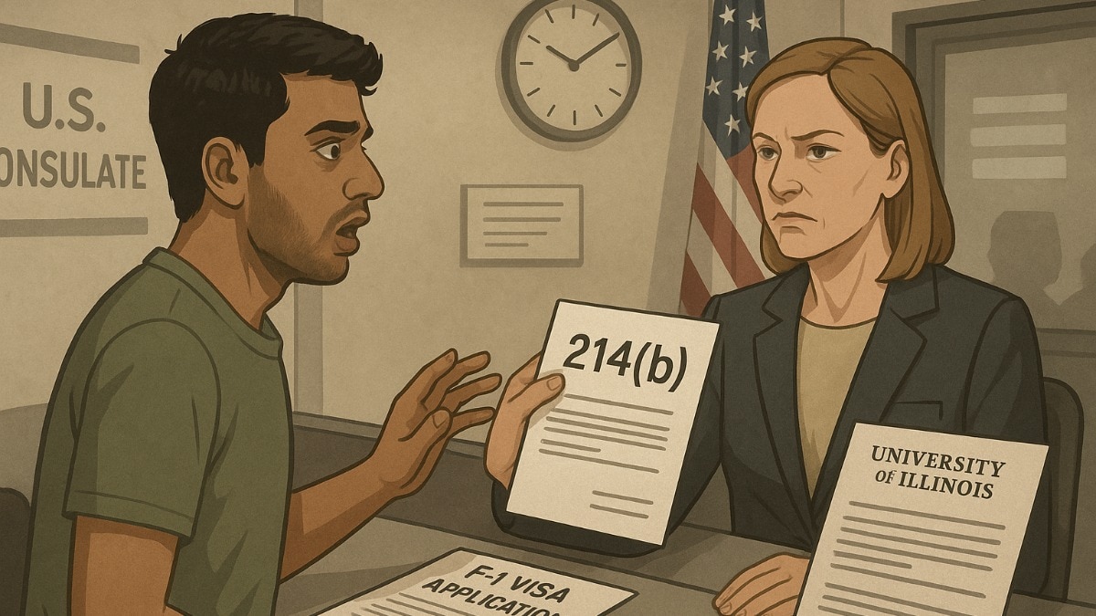 F-1 visa refused mid-sentence: Reddit user's rejection story triggers wave of applicant advice F-1 visa refused mid-sentence: Reddit user's rejection story triggers wave of applicant advice