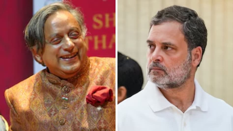 Congress upset with Shashi Tharoor's 'cover fire' to BJP: Sources Congress upset with Shashi Tharoor's 'cover fire' to BJP: Sources